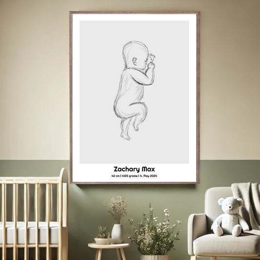 The Perfect Baby Print (Monochrome Collection)