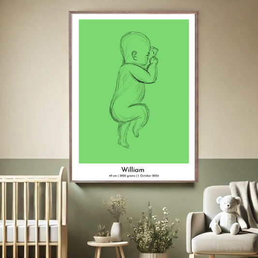 The Perfect Baby Print (Bright Collection)