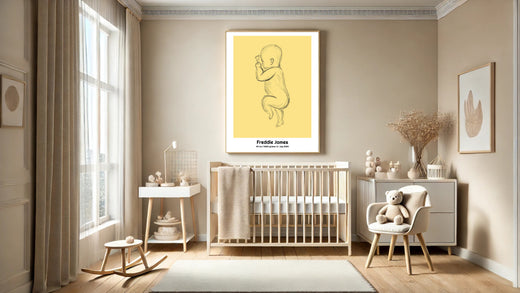 How to Pick a Frame for your Baby Wall Art: Tips from a Mum Who Loves Framing